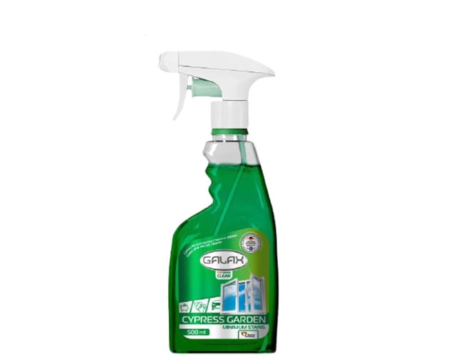Galax glass and mirror cleaner cypress garden 500ml